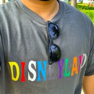 Distressed disneyland tee travis scott